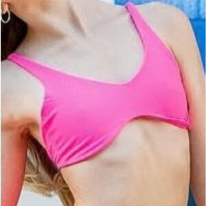 TIGER FRIDAY Ruth Bralette Adult XS color Hot Punk